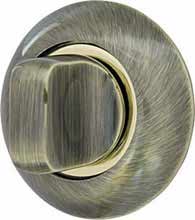 Ручка поворотная Armadillo WC-BOLT BK6-1AB/GP-7